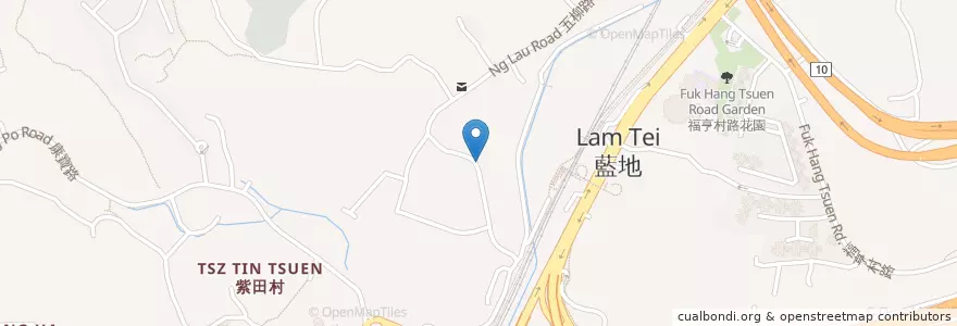 Mapa de ubicacion de 新慶村公廁 San Hing Tsuen Public Toilet en China, Hong Kong, Cantão, Novos Territórios, 屯門區 Tuen Mun District.
