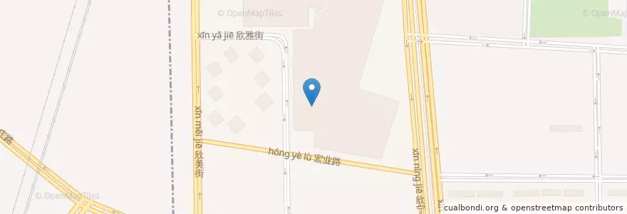 Mapa de ubicacion de 中国工商银行 en Cina, Pechino, Hebei, 大兴区.