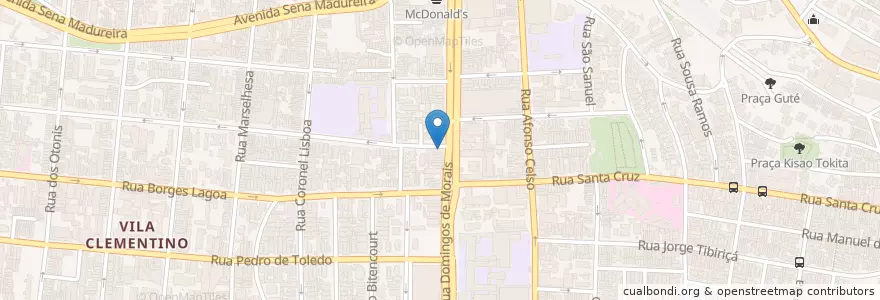 Mapa de ubicacion de Ponto de Táxi Liceu en برزیل, منطقه جنوب شرقی برزیل, سائوپائولو, Região Geográfica Intermediária De São Paulo, Região Metropolitana De São Paulo, Região Imediata De São Paulo, سائوپائولو.