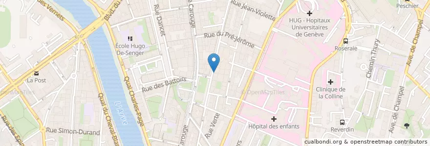 Mapa de ubicacion de My Driving School en Suíça, Genève, Genève, Genebra.