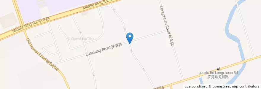 Mapa de ubicacion de 兰州拉面 en Китай, Шанхай, Сюйхуэй.