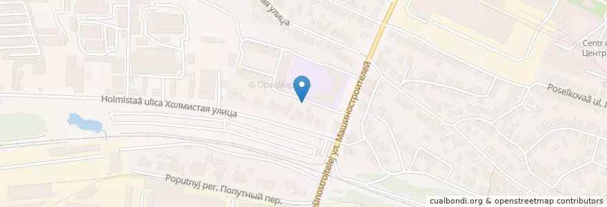 Mapa de ubicacion de Колыбель en Russland, Föderationskreis Zentralrussland, Oblast Woronesch, Городской Округ Воронеж.