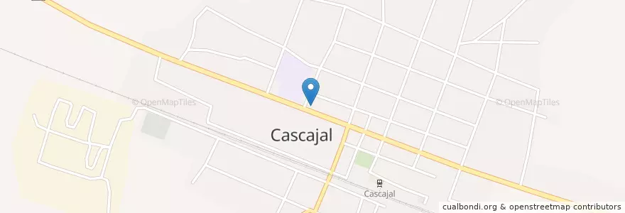 Mapa de ubicacion de Cupet Cascajal en Cuba, Villa Clara, Santo Domingo.