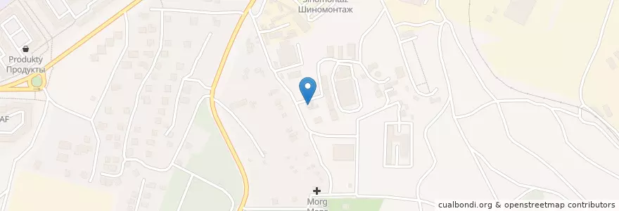 Mapa de ubicacion de ООО "Мартин-полимер" en Russia, South Federal District, Sevastopol, Sevastopol, Гагаринский Район, Гагаринский Округ.