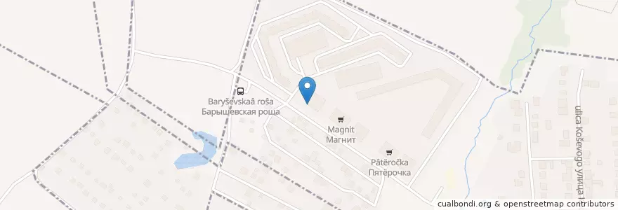 Mapa de ubicacion de Росаптека en Russia, Distretto Federale Centrale, Москва, Новомосковский Административный Округ, Городской Округ Щербинка.