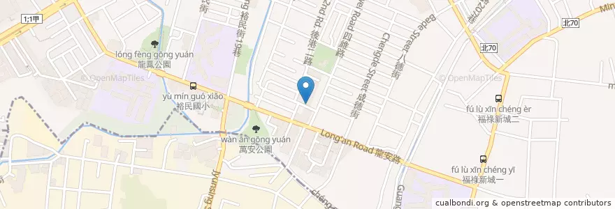 Mapa de ubicacion de 八方悅鍋物 四維店 en تایوان, 新北市, 新莊區.