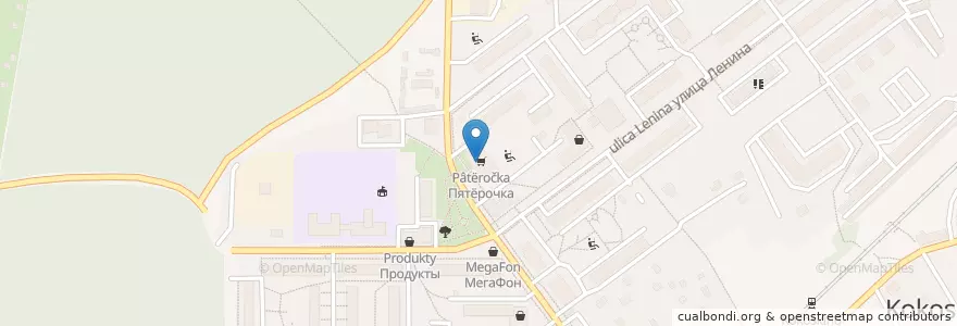 Mapa de ubicacion de Qiwi en Russia, Distretto Federale Centrale, Москва, Новомосковский Административный Округ, Поселение Кокошкино.