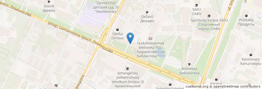 Mapa de ubicacion de Boxberry en Russia, Northwestern Federal District, Arkhangelsk Oblast, Primorsky District, Городской Округ Архангельск.
