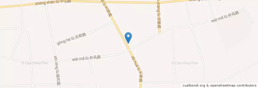 Mapa de ubicacion de 凯德药品 en China, Cantão, Shantou, 金平区, 大华街道.