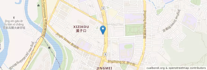 Mapa de ubicacion de 天光中醫診所 en Tayvan, 新北市, Taipei, 文山區.