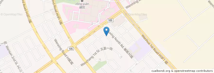 Mapa de ubicacion de 森輕食堂 en تایوان, 桃園市.