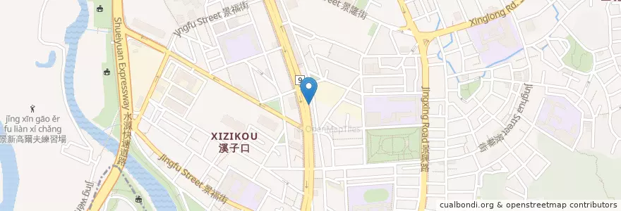 Mapa de ubicacion de 關節脊椎保養民俗療法 en 台湾, 新北市, 台北市, 文山区.