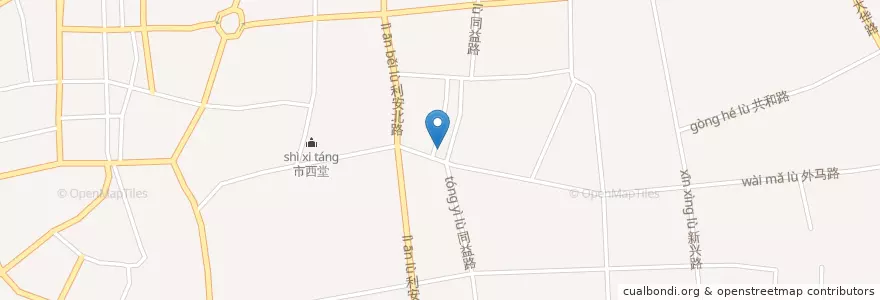 Mapa de ubicacion de Bank of Communication en China, Guangdong, Shantou, Jinping District.
