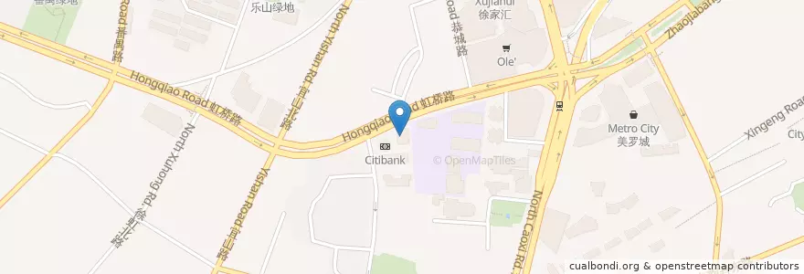 Mapa de ubicacion de Xin Wang Restaurant en 中国, 上海市, 徐匯区.
