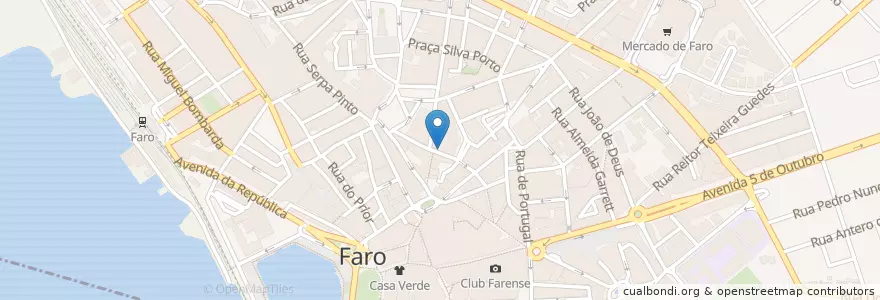 Mapa de ubicacion de Paparazzi en Portugal, Algarve, Algarve, Faro, Faro, Faro.