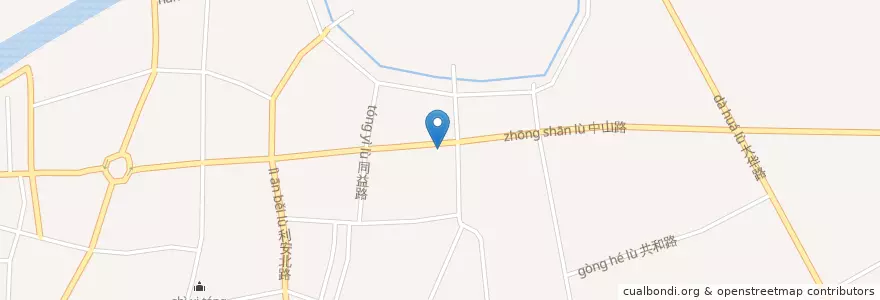 Mapa de ubicacion de 同益大药房 en چین, گوانگ‌دونگ, شانتو, 金平区, 同益街道.