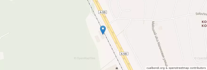 Mapa de ubicacion de SkyPort en روسیه, Центральный Федеральный Округ, استان مسکو, Ленинский Городской Округ.