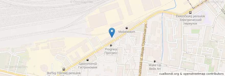 Mapa de ubicacion de Хлеб с маслом en Rússia, Distrito Federal Central, Москва, Центральный Административный Округ, Пресненский Район.