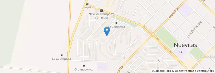 Mapa de ubicacion de Cafeteria El Piter en Куба, Камагуэй, Nuevitas, Ciudad De Nuevitas, Ciudad De Nuevitas.