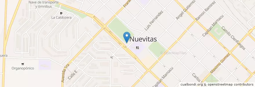 Mapa de ubicacion de Pizzas 🍕 en 古巴, Camagüey, Nuevitas, Ciudad De Nuevitas, Ciudad De Nuevitas.