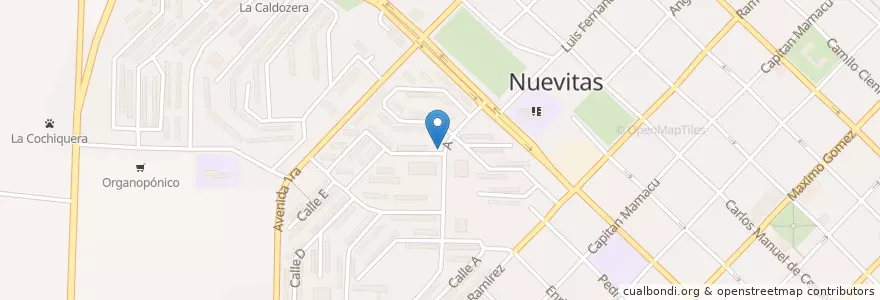 Mapa de ubicacion de Cafetería "Llilo Pizza" 🍕 en 쿠바, Camagüey, Nuevitas, Ciudad De Nuevitas, Ciudad De Nuevitas.