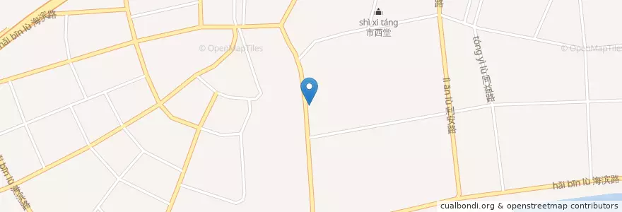 Mapa de ubicacion de 海安街道办事处 en 中国, 广东省, 汕头市, 金平区, 海安街道.