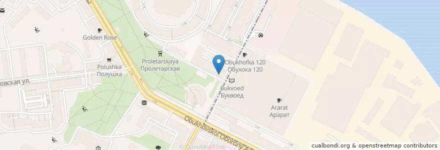 Mapa de ubicacion de Диарони en ロシア, 北西連邦管区, レニングラード州, サンクト ペテルブルク, Невский Район.