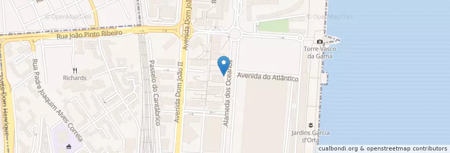 Mapa de ubicacion de Nicola en Portogallo, Área Metropolitana De Lisboa, Lisbona, Grande Lisboa, Lisbona, Parque Das Nações.