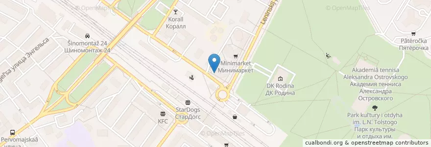 Mapa de ubicacion de Домино'c en Rusia, Центральный Федеральный Округ, Московская Область, Городской Округ Химки.
