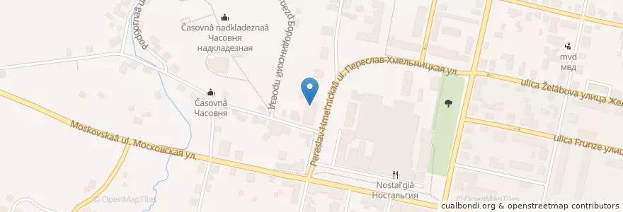 Mapa de ubicacion de Ветеринарная клиника en Rusia, Distrito Federal Central, Óblast De Moscú, Можайский Городской Округ.