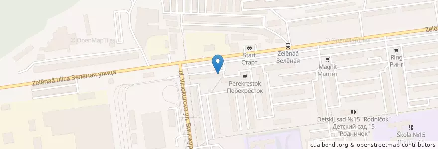 Mapa de ubicacion de Солнышко en ロシア, 沿ヴォルガ連邦管区, オレンブルク州, ノヴォトロイツク管区.
