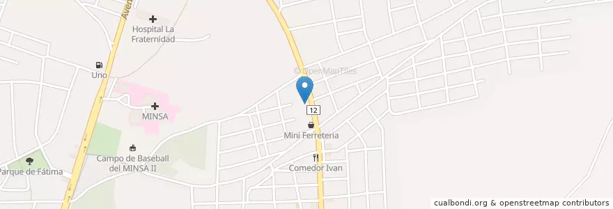 Mapa de ubicacion de RENT A CAR en ニカラグア, レオン県, León (Municipio).