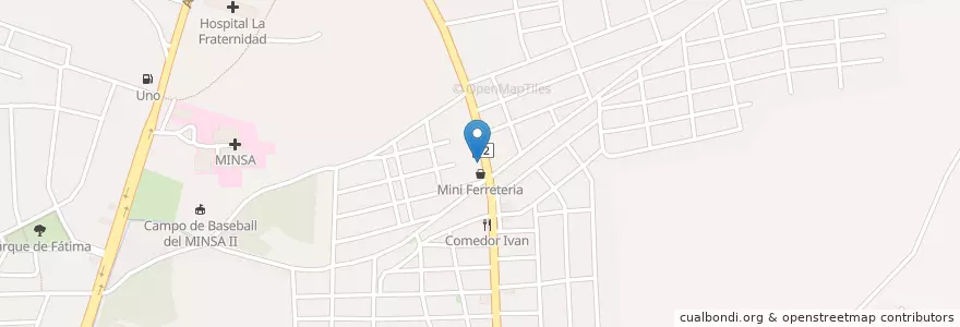 Mapa de ubicacion de Pio Pa en Nicaragua, León, León (Municipio).