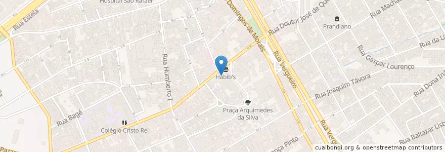 Mapa de ubicacion de Instituto Superior de Medicina en البَرَازِيل, المنطقة الجنوبية الشرقية, ساو باولو, Região Geográfica Intermediária De São Paulo, Região Metropolitana De São Paulo, Região Imediata De São Paulo, ساو باولو.