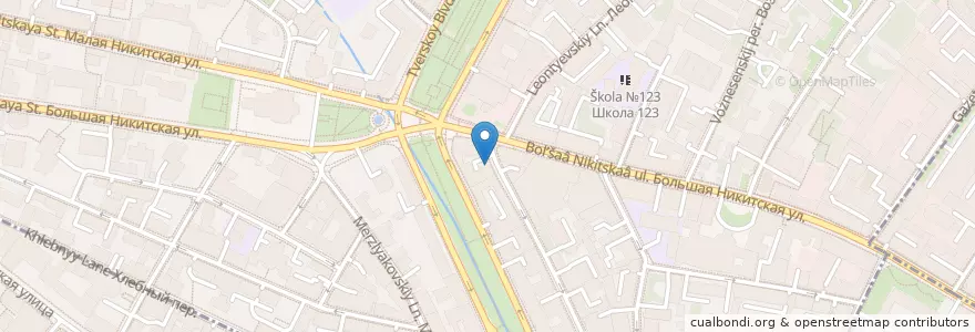 Mapa de ubicacion de Iggy en Russia, Distretto Federale Centrale, Москва, Центральный Административный Округ, Пресненский Район.