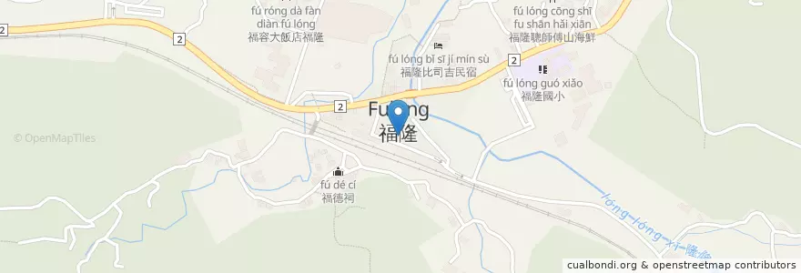 Mapa de ubicacion de One Kitchen en تايوان, تايبيه الجديدة, 貢寮區.
