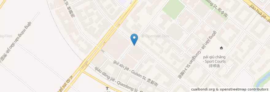 Mapa de ubicacion de 秋实面馆 en Китай, Хэйлунцзян, Наньган, Тунда, Цюйсянь.