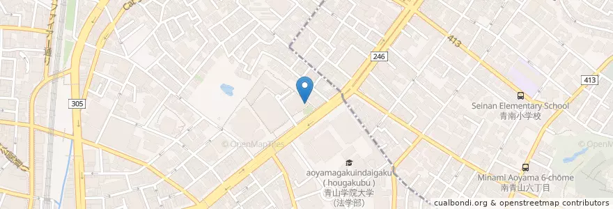 Mapa de ubicacion de Fico & Pomum Juice Cafe en Giappone, Tokyo, Shibuya.