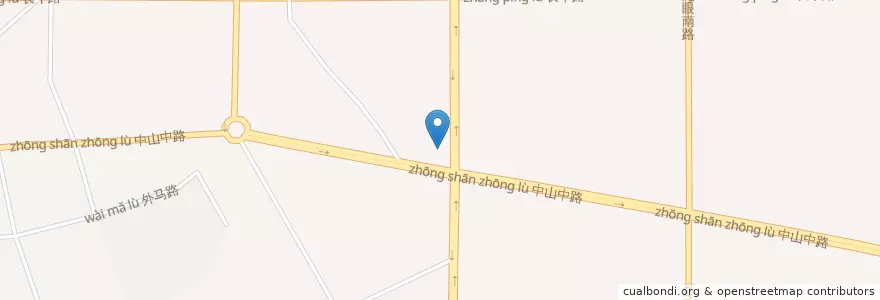 Mapa de ubicacion de 健信医药 en China, Cantão, Shantou, 金平区, 石炮台街道.