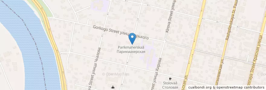 Mapa de ubicacion de Христофор Колумб en Russia, South Federal District, Krasnodar Krai, Krasnodar Municipality.