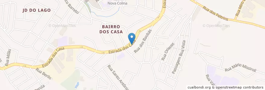 Mapa de ubicacion de Auto Escola ABC en Brasile, Regione Sudest, San Paolo, Região Geográfica Intermediária De São Paulo, Região Metropolitana De São Paulo, Região Imediata De São Paulo, São Bernardo Do Campo.
