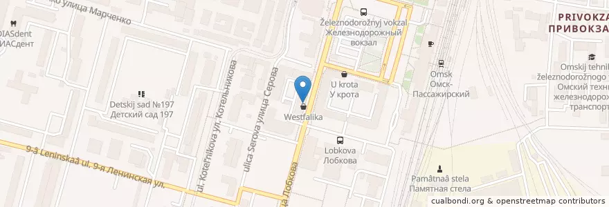 Mapa de ubicacion de Дисконт аптека en Rusia, Distrito Federal De Siberia, Omsk, Омский Район, Городской Округ Омск.