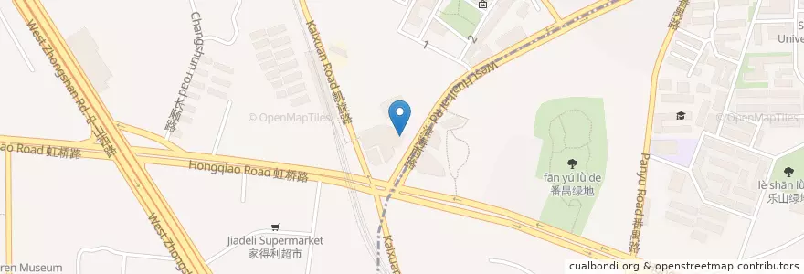 Mapa de ubicacion de Starbucks en Китай, Шанхай.