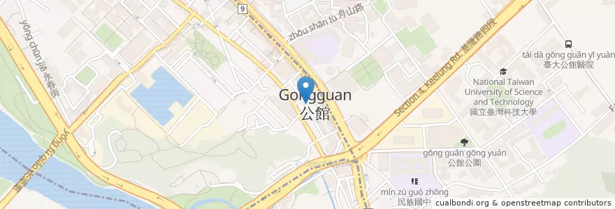 Mapa de ubicacion de 綠屋冰城 en Taïwan, Nouveau Taipei, Taipei.