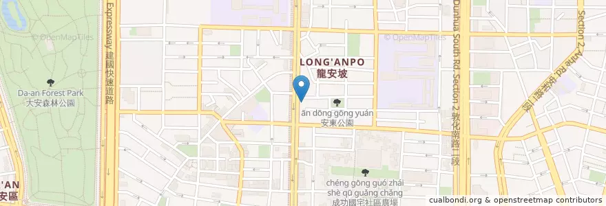 Mapa de ubicacion de 杏福中醫診所 en 臺灣, 新北市, 臺北市, 大安區.