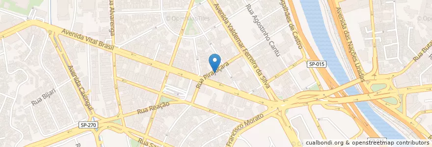 Mapa de ubicacion de Casa do Mestiço en ブラジル, 南東部地域, サンパウロ, Região Geográfica Intermediária De São Paulo, Região Metropolitana De São Paulo, Região Imediata De São Paulo, サンパウロ.