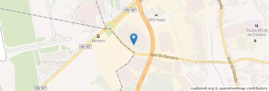 Mapa de ubicacion de Drive&Go en 葡萄牙, 北部大區, Porto, Área Metropolitana Do Porto, Maia, Moreira.