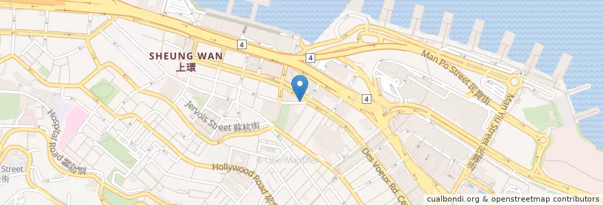 Mapa de ubicacion de BT Exchange en 중국, 광둥성, 홍콩, 홍콩섬, 신제, 中西區 Central And Western District.