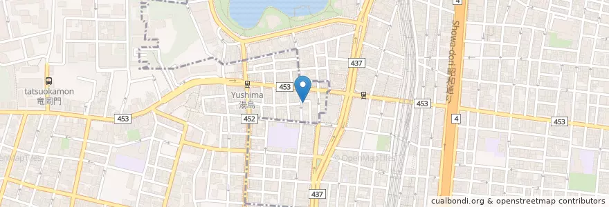 Mapa de ubicacion de ピュア en Jepun, 東京都, 台東区.