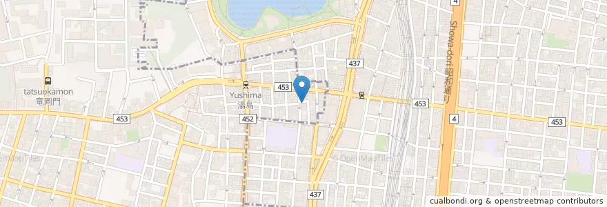 Mapa de ubicacion de カトレア en ژاپن, 東京都, 台東区.